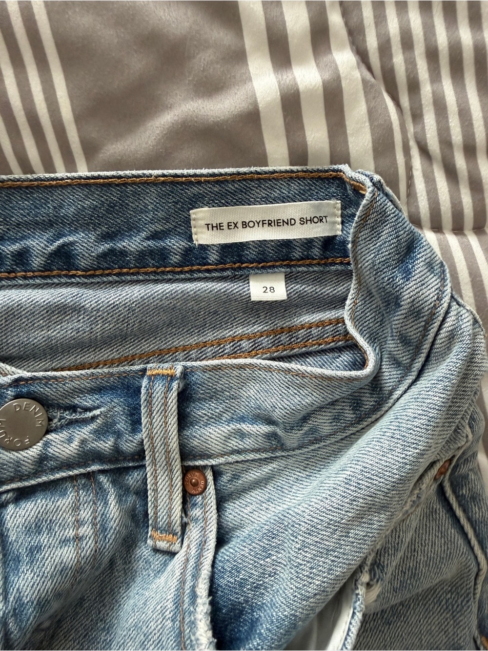Denim Forum Jean shorts - Picture 3 of 3